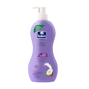 Parachute Advansed Deep Nourish Body Lotion for Women & Men, Dry Skin, 400ml | Pure Coconut Milk, 100% Natural, 72h Moisturisation